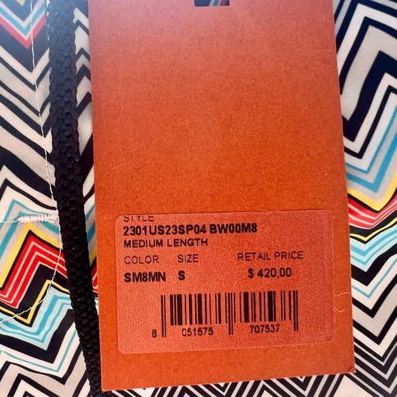 MISSONI MEN’S SWIMSUIT — NEW WITH TAGS - Picture 5 of 5